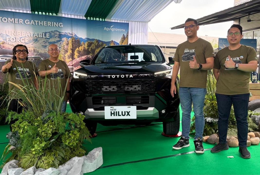 Launching Toyota New Hilux di Pekanbaru
