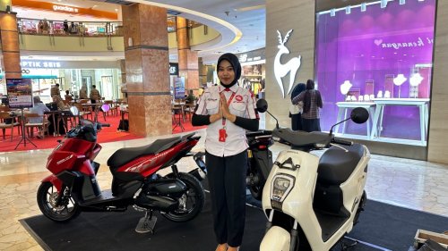 Honda Premium Matic Day Hadir di Mall SKA Pekanbaru (foto/Meri)
