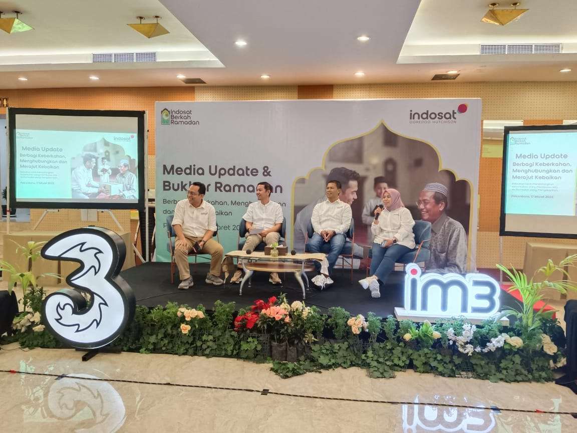 Media update dan buka puasa bersama IOH dengan wartawan di Pekanbaru, Senin (18/3/2025).
