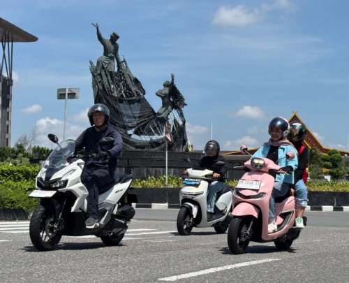 Tips menaklukan blind spot dengan motor listrik Honda (foto/ist)