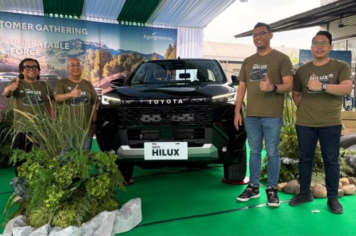 Launching Toyota New Hilux di Pekanbaru, Sabtu (11/7/2026). Foto Budy
