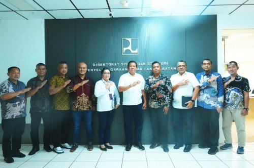 Pemkab Inhu perjuangkan Jalan Rengat dua jalur masuk APBN 2027 ke Kementerian PU.(foto: istimewa)