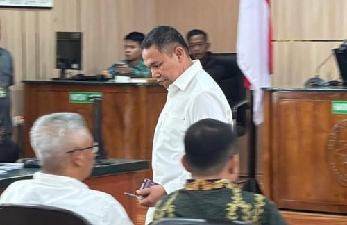 Gubernur Riau nonaktif Abdul Wahid.(foto: int)