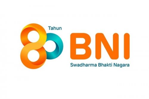 Logo HUT ke-80 BNI.