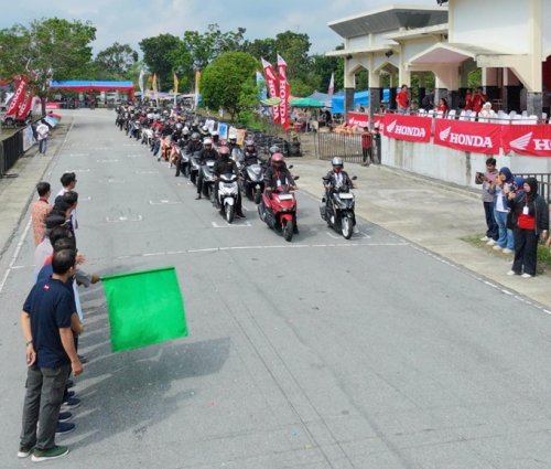 Astra Honda Dream Cup (AHDC) 2026 yang berlangsung di Bangkinang Sport Center.