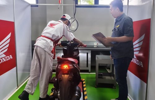 Peserta 368 Honda Technical Skill Contest Riau.(foto: istimewa)