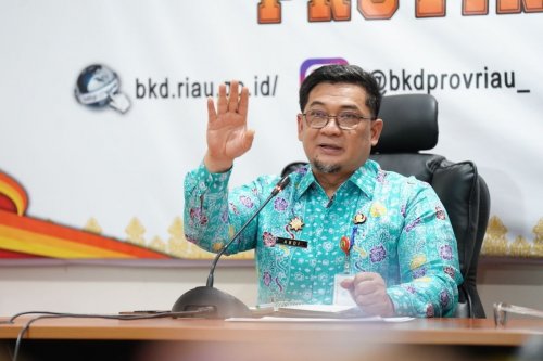 Sekdaprov Riau, Syarial Abdi.(foto: mcr)