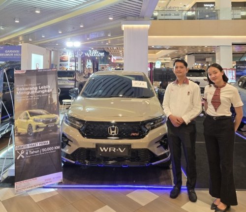 Honda Soekarno Hatta dan Honda SM Amin gelar pameran New WR-V di LW Pekanbaru
