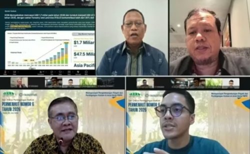 APHI mendorong pemegang PBPH manfaatkan Permenhut untuk kembangkan proyek karbon (foto/int)