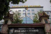 RSUD Arifin Achmad.(foto: int)